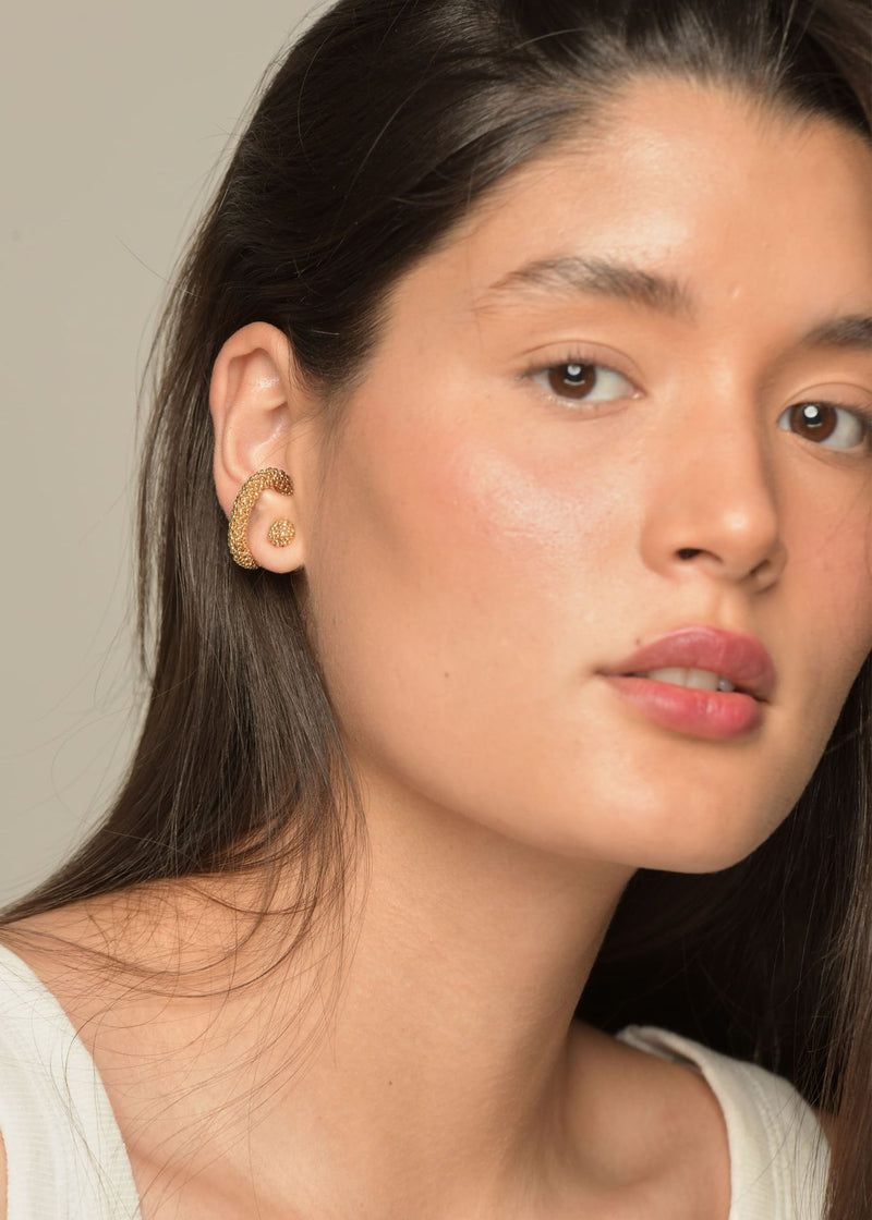 EARCUFF SENCILLO MARTHA ORO