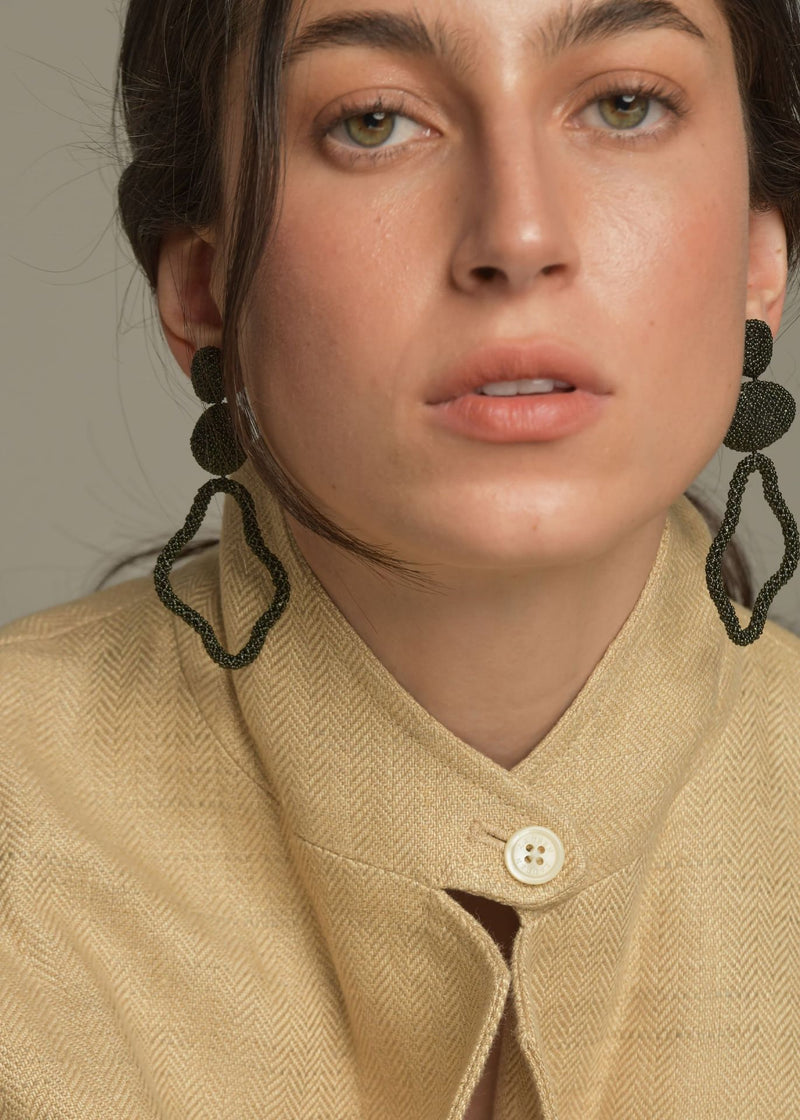 ARETES HAUTE TAWARI VERDE PETROLEO