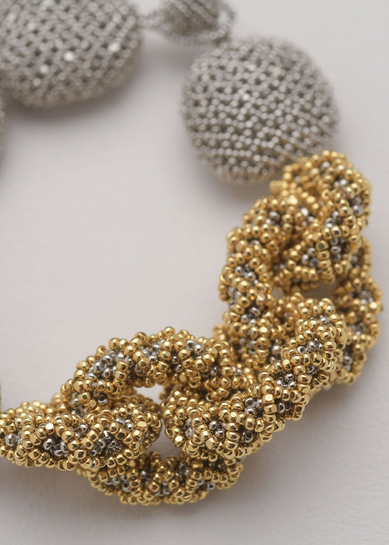 BRAZALETE UAYE TAWARI PLATINO ORO