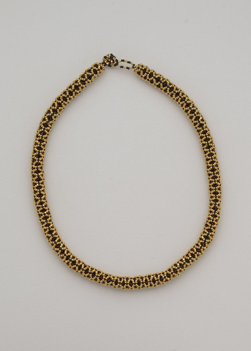 GARGANTILLA NAWI ORO NEGRO