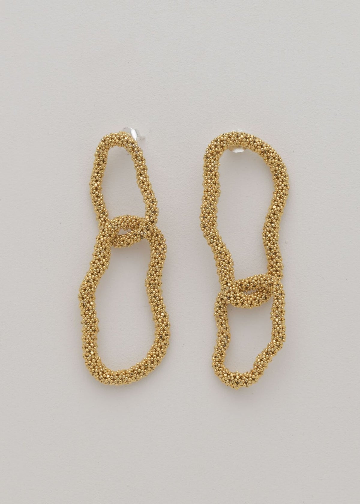 ARETES ESLABON KIPURI ORO