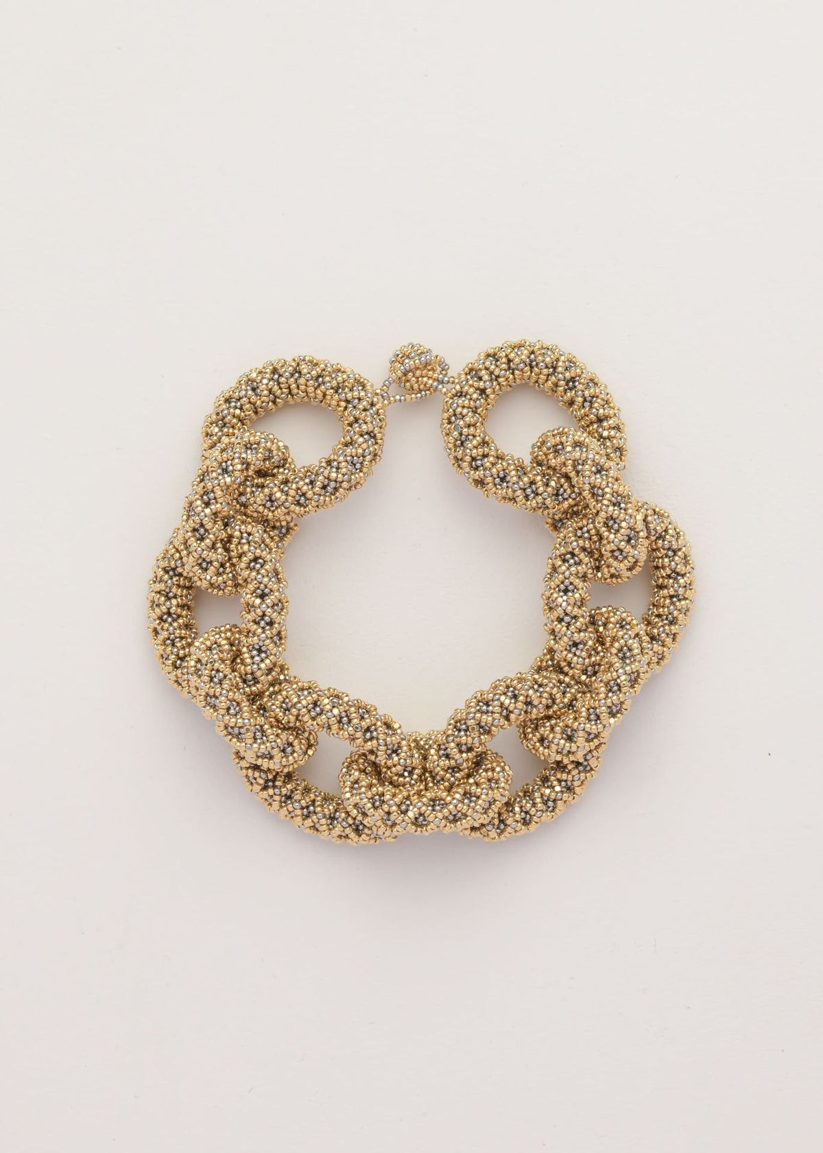 BRAZALETE HAIKA CADENA NAWI ORO PLATINO