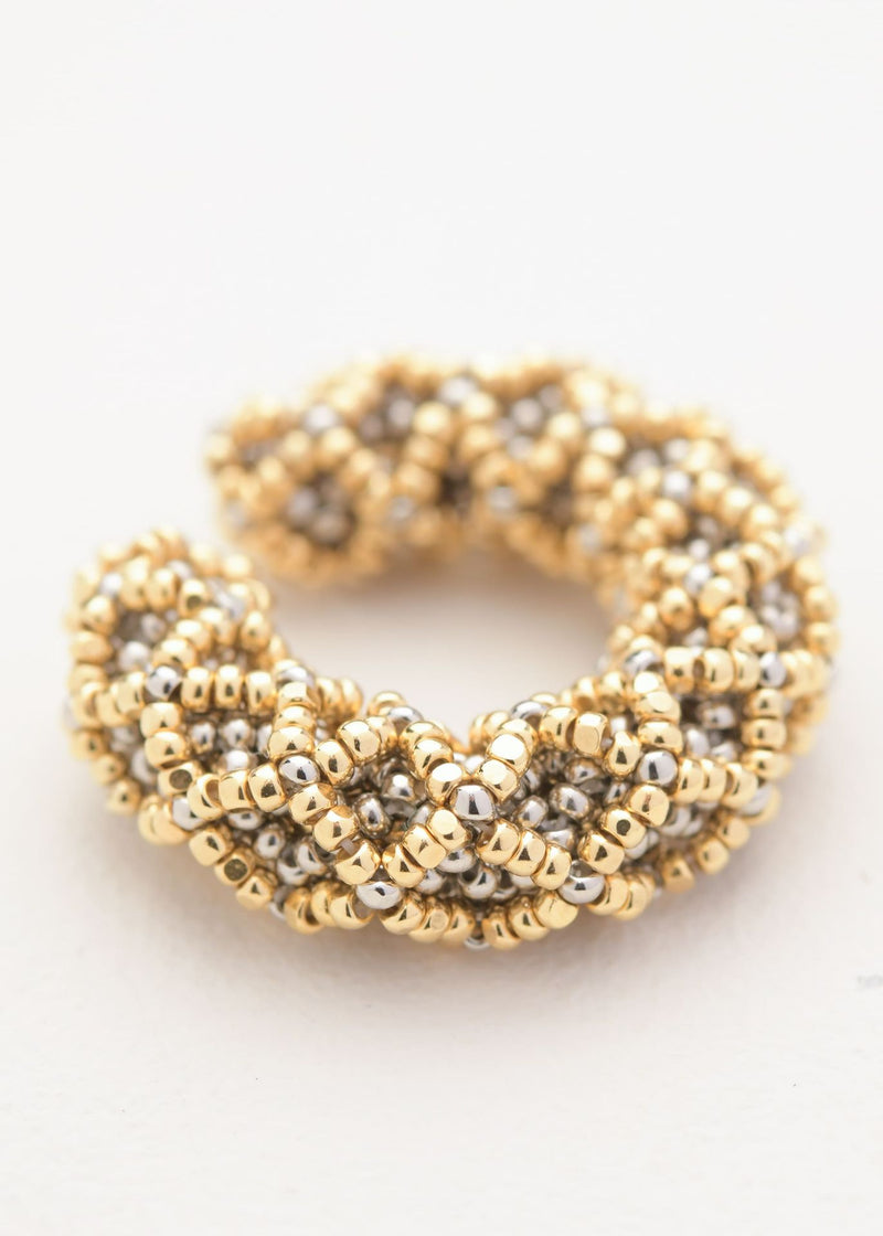 EARCUFF NAWI ORO PLATINO
