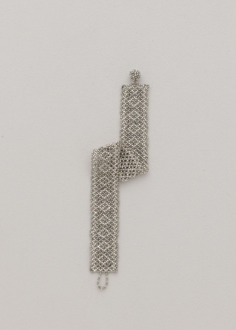 BRAZALETE HUTA MARTHA PLATA PLATINO