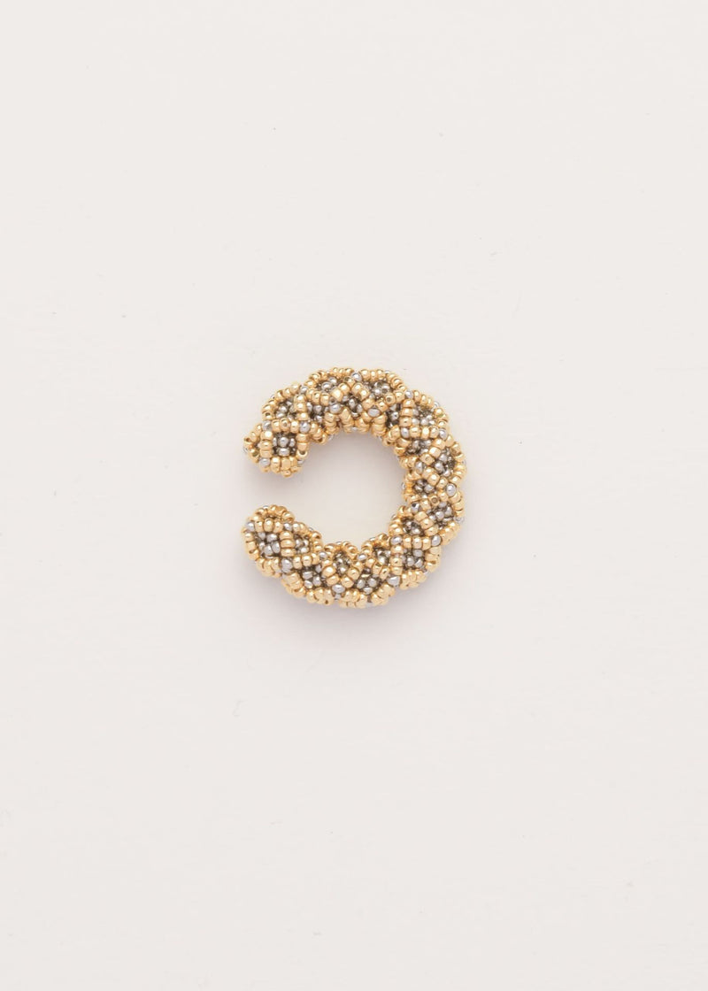 EARCUFF NAWI ORO PLATINO