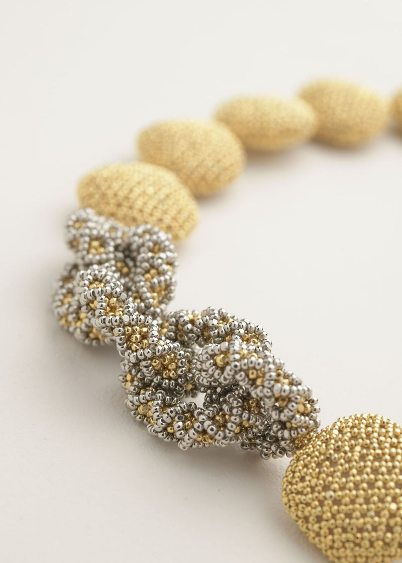 COLLAR UAYE TAWARI ORO PLATINO