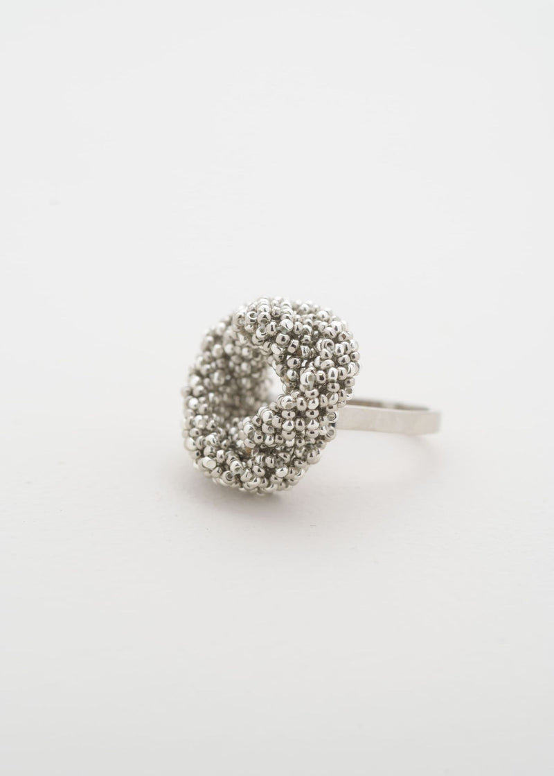 ANILLO HAIKURI PLATA PLATINO