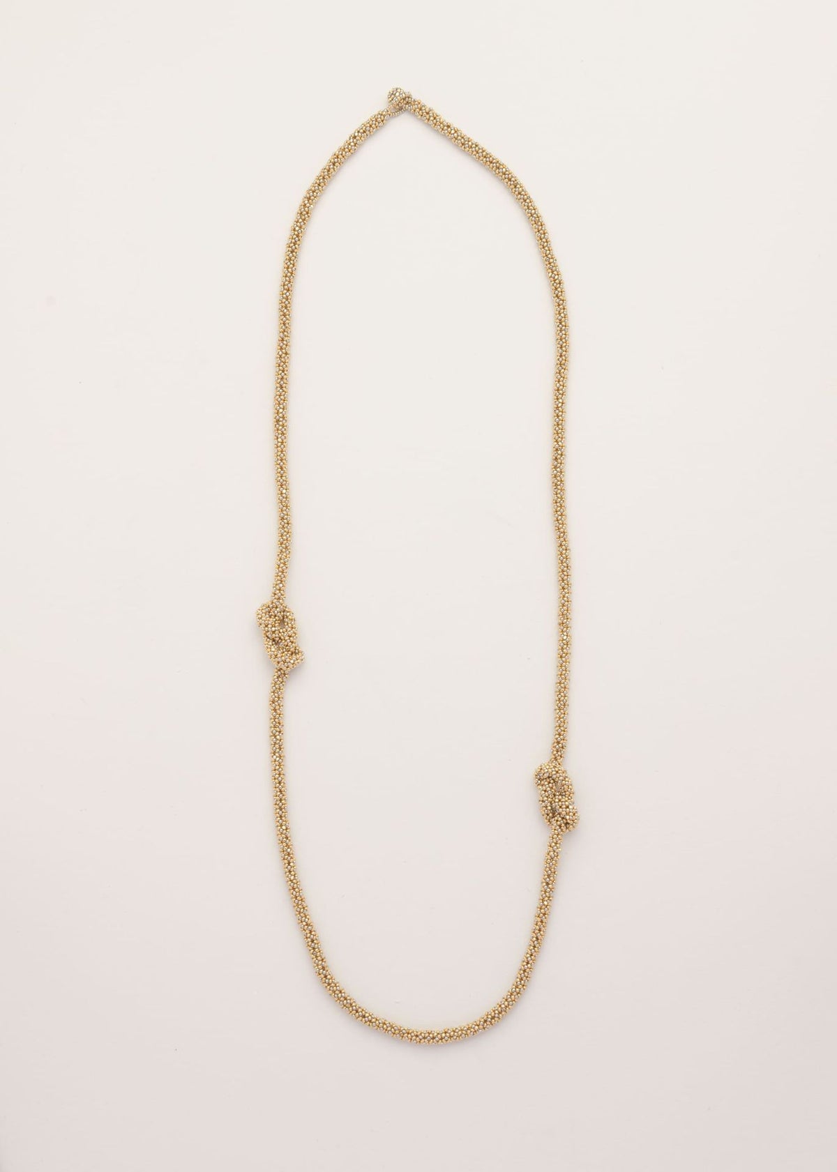 COLLAR DOS HAIKURI ORO PLATINO