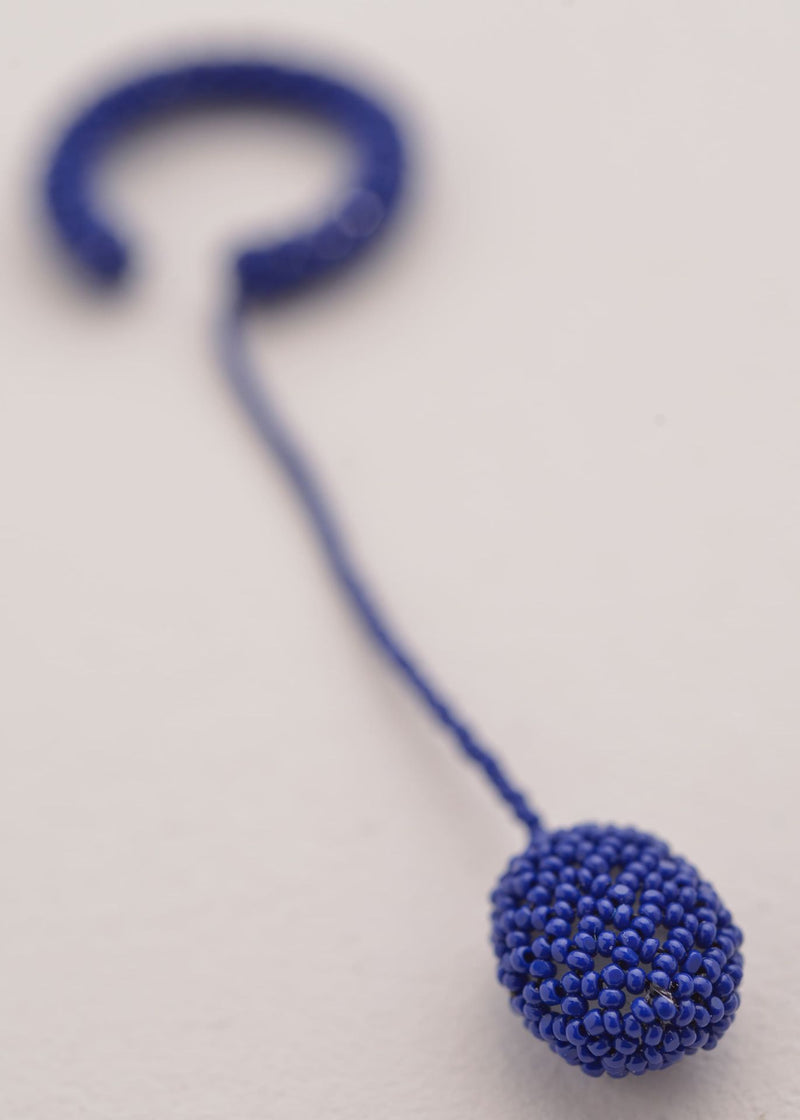 EARCUFF SENCILLO TAWARI AZUL REY OSCURO