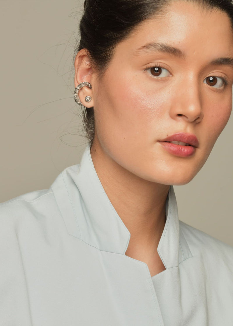 EARCUFF SENCILLO MARTHA PLATA PLATINO