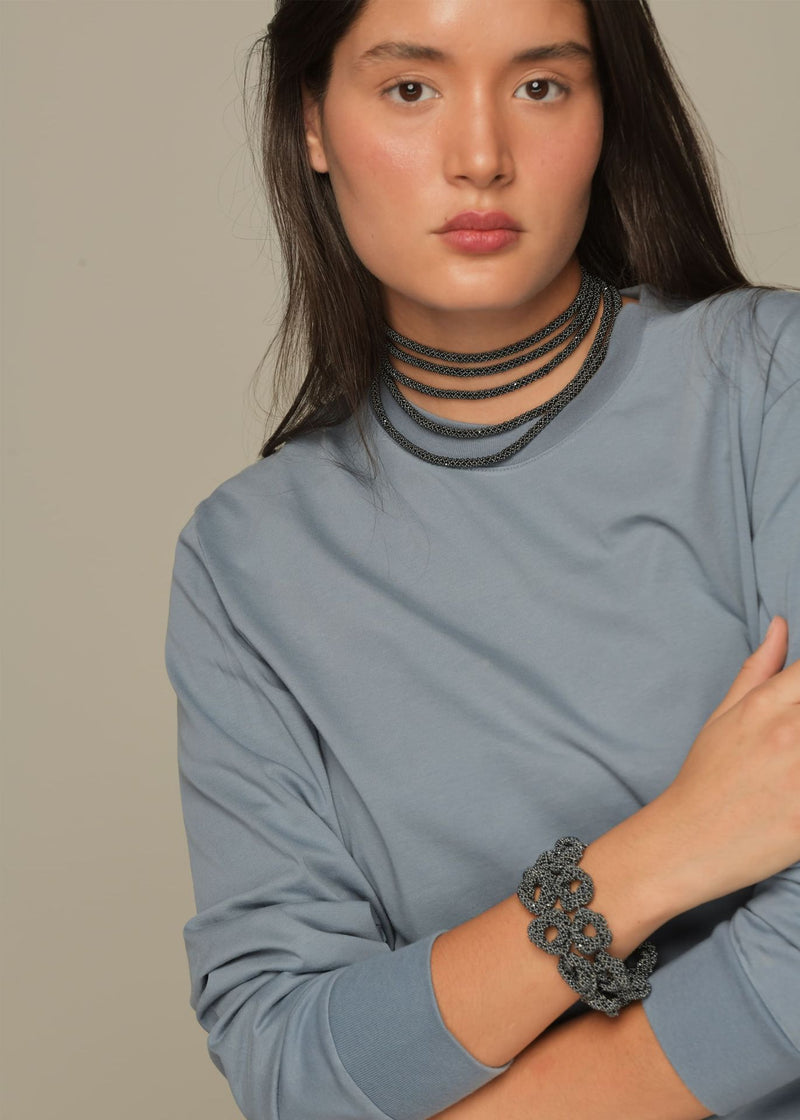 CHALECO HAIKURI GRIS METALICO