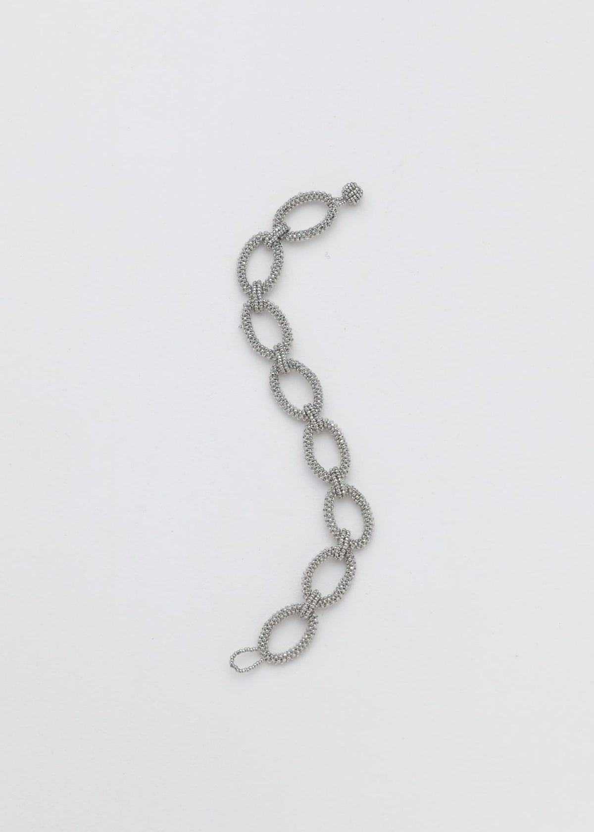 BRAZALETE AROS TAWARI PLATINO