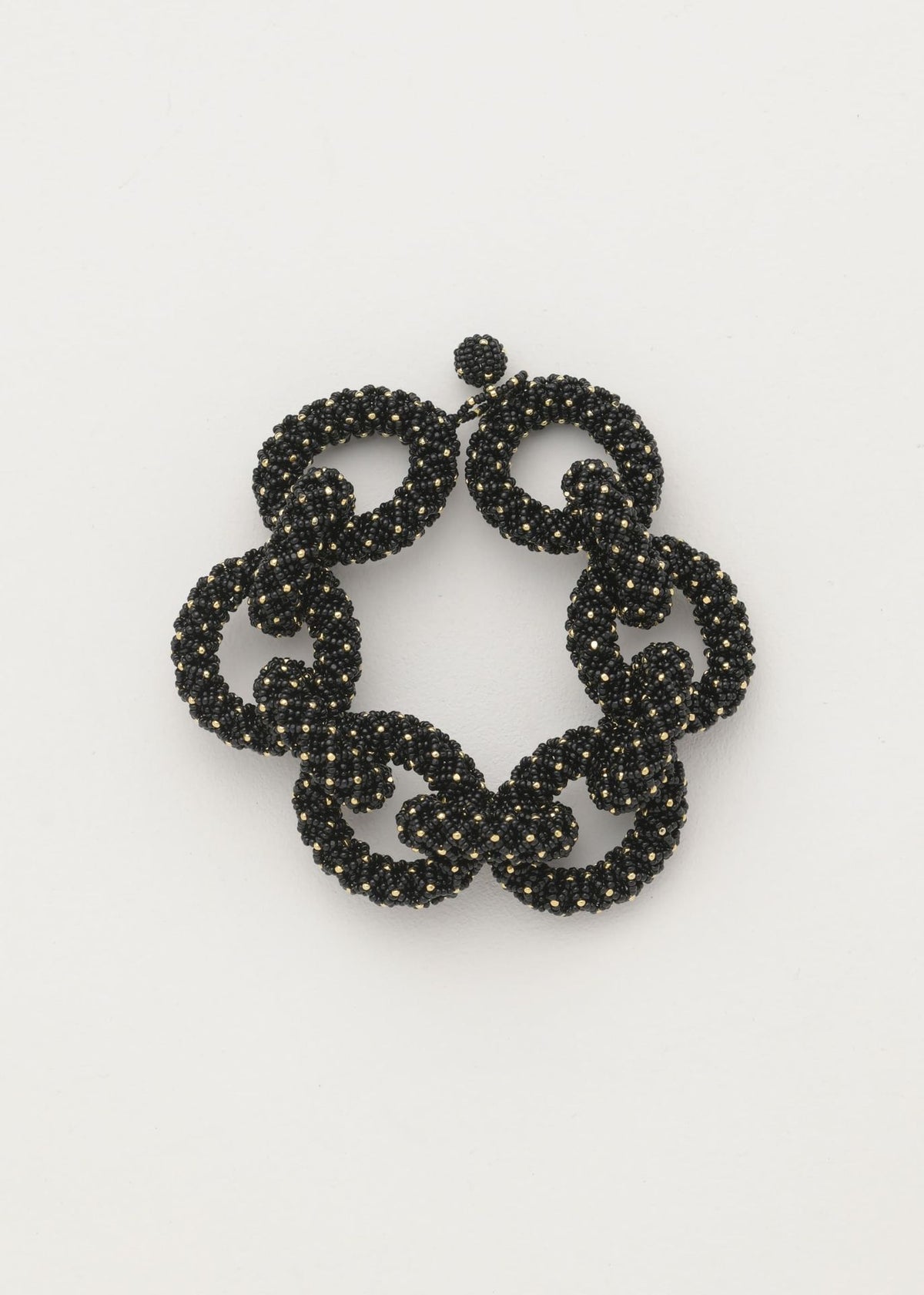 BRAZALETE HAIKA CADENA NAWI ORO NEGRO