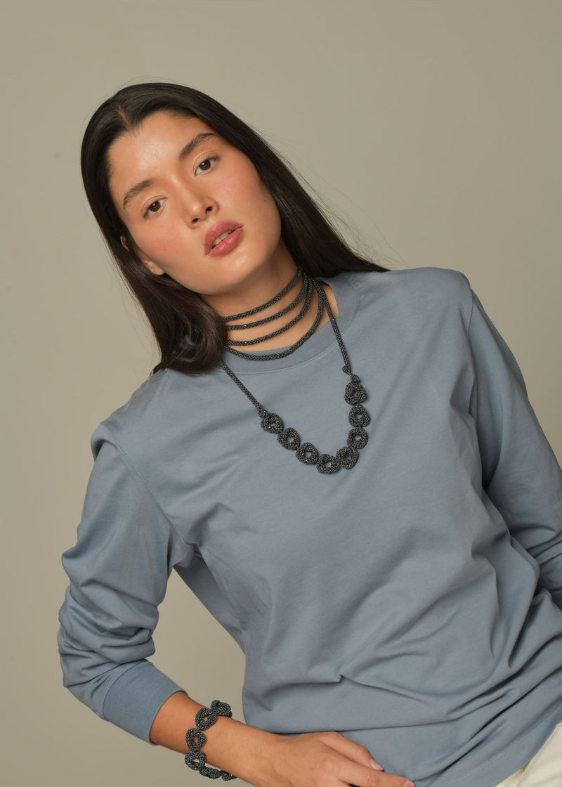 CHALECO HAIKURI GRIS METALICO