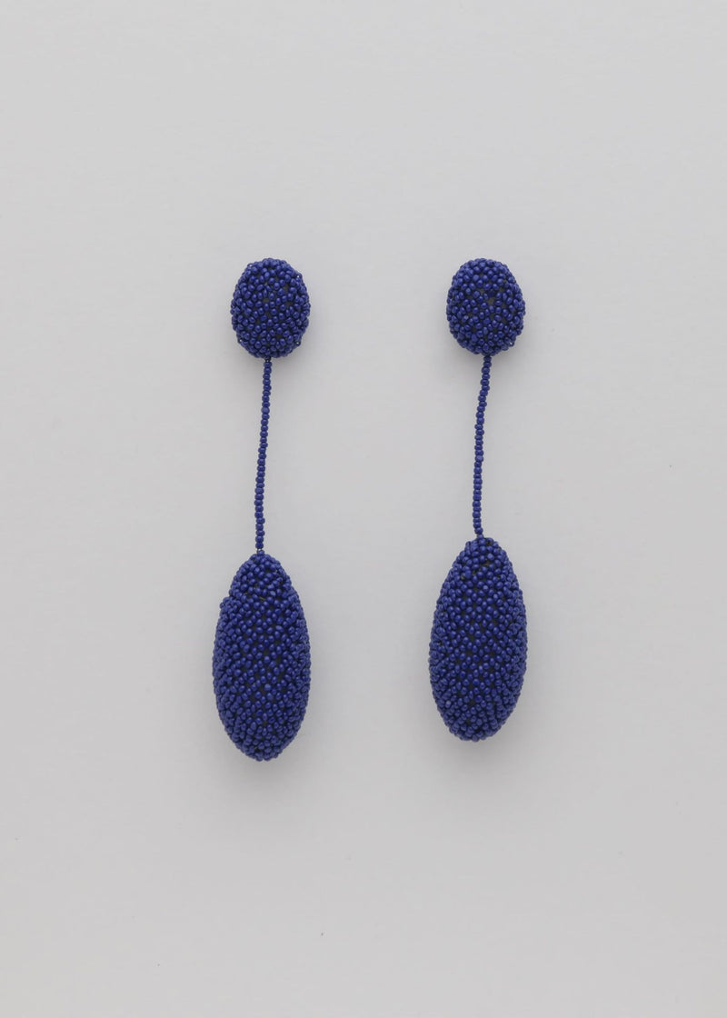 ARETES COLGANTES TAWARI AZUL REY OSCURO