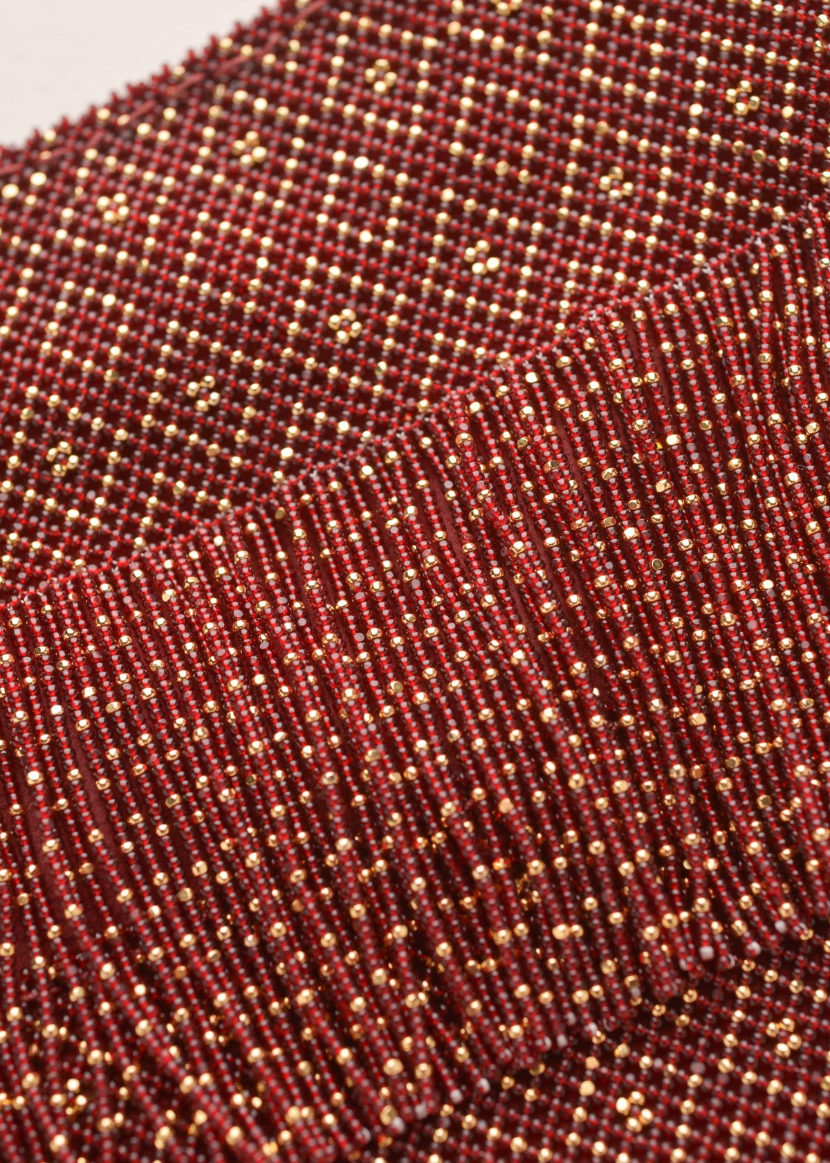 MORRAL TIRAS ORO ROJO JAMAICA
