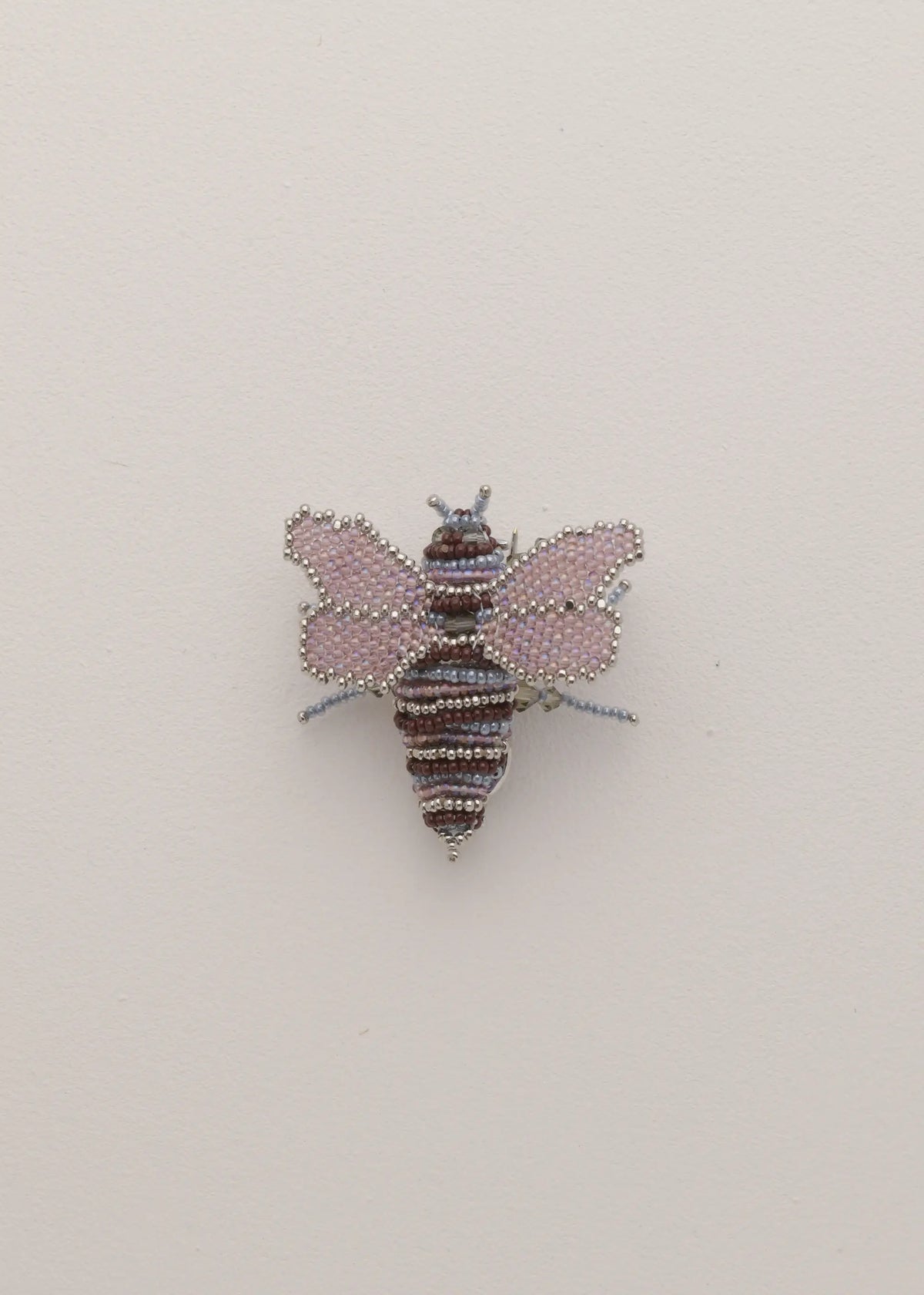 BROCHE ABEJA MORADO CLARO