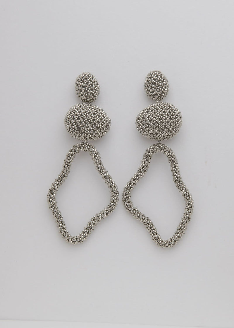 ARETES HAUTE TAWARI PLATINO