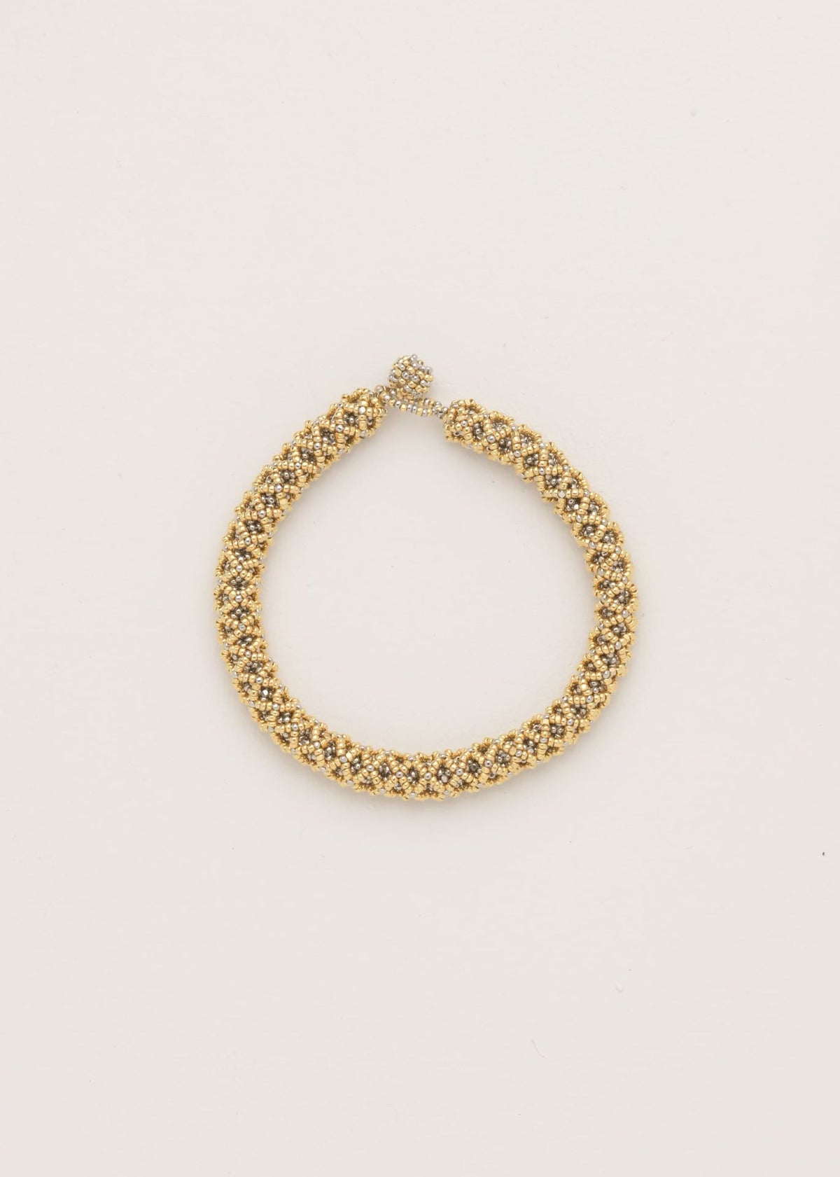 BRAZALETE HUTA SERPIENTE NAWI ORO PLATINO