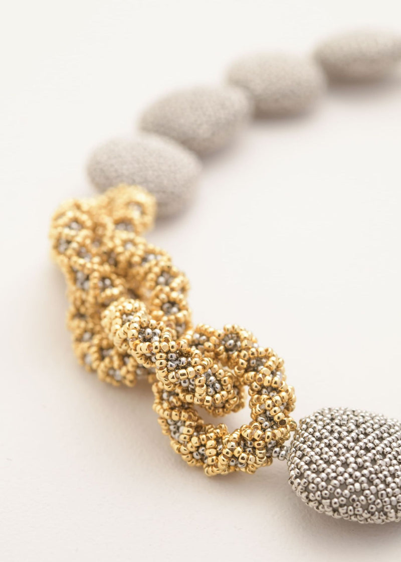 COLLAR UAYE TAWARI PLATINO ORO
