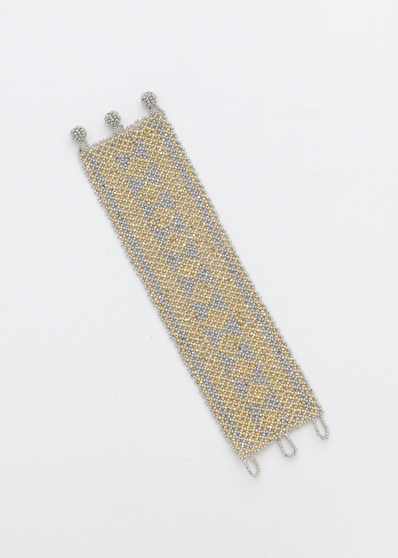 BRAZALETE HAIKA MARTHA ORO PLATINO