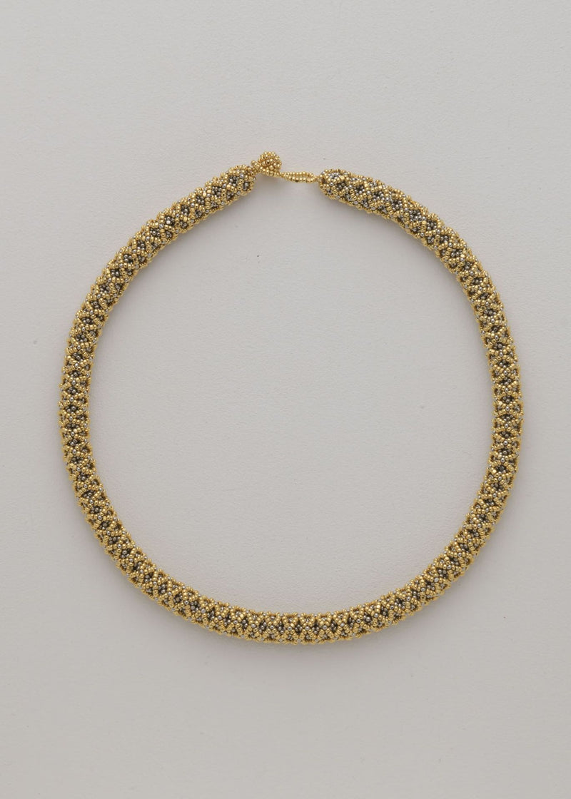 GARGANTILLA NAWI ORO PLATINO