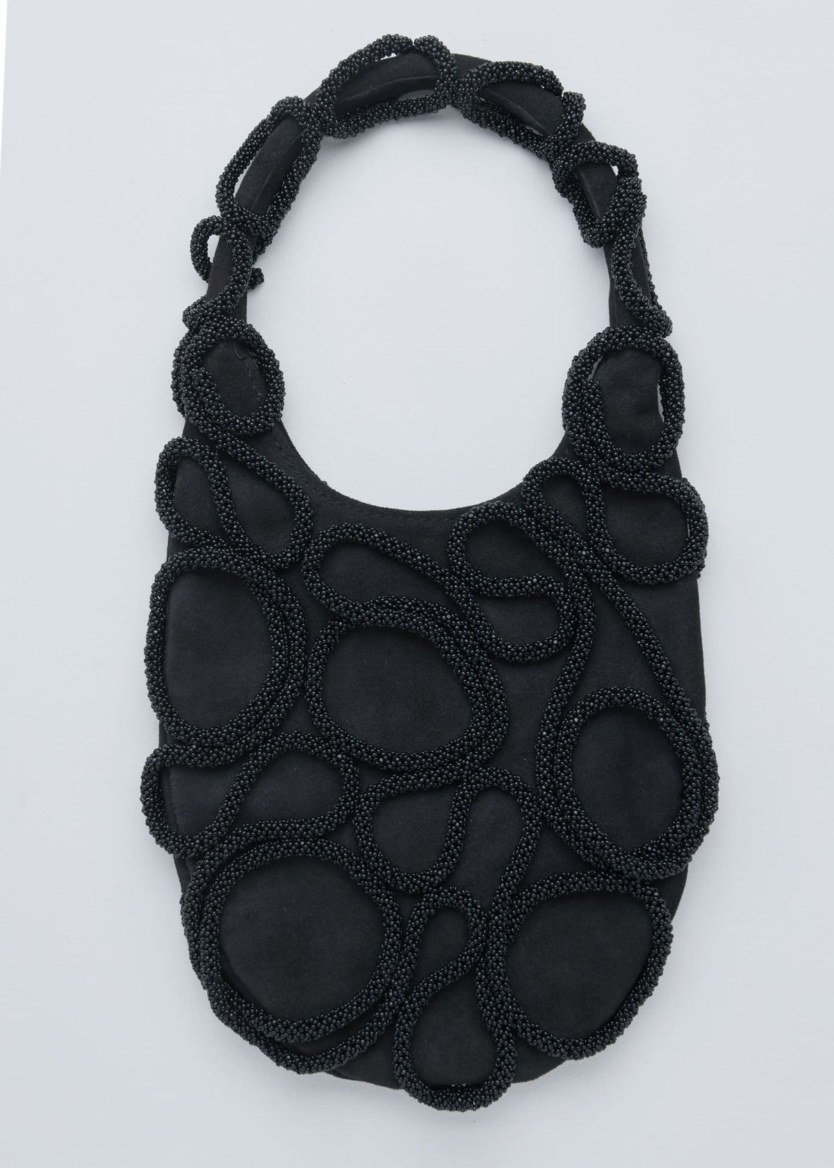 BOLSO TAPIE HAIKURI NEGRO PIEL NEGRA