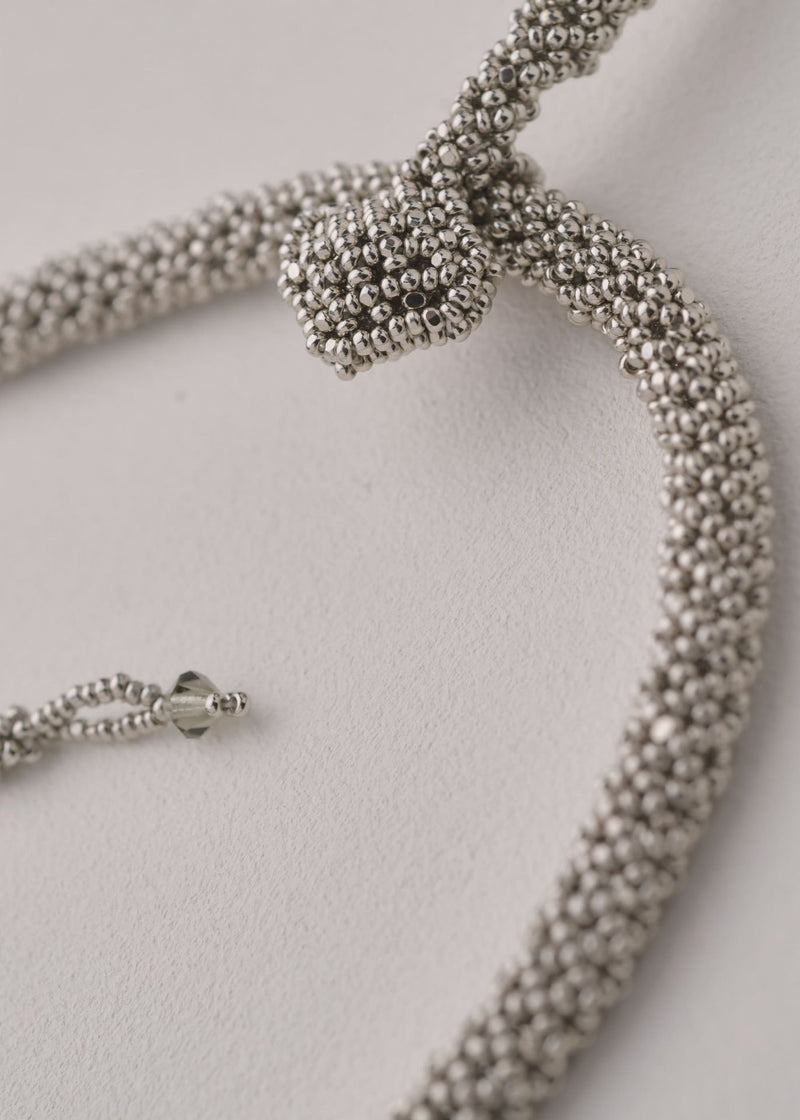COLLAR SERPIENTE PLATINO