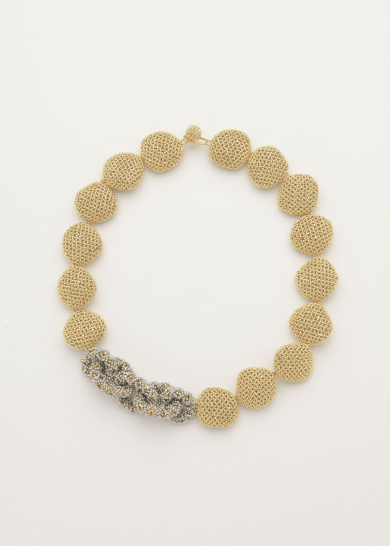 COLLAR UAYE TAWARI ORO PLATINO