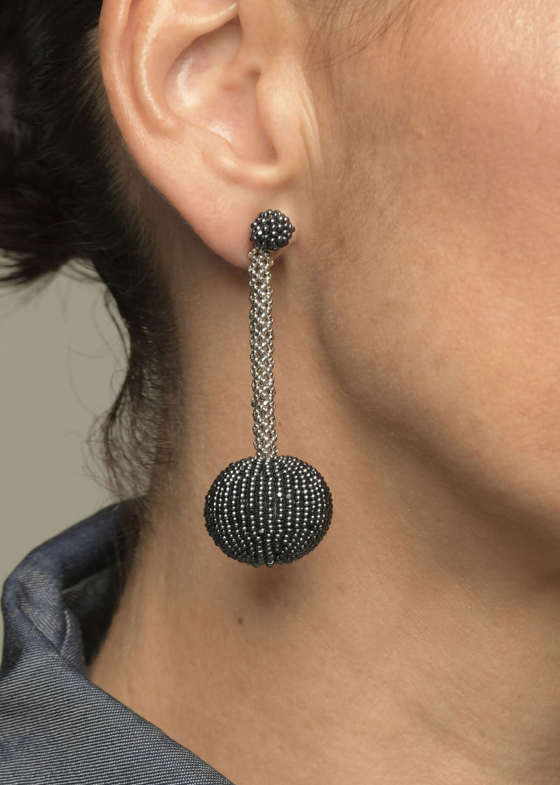 ARETES ORBITA SATEL PLATINO GRIS METALICO