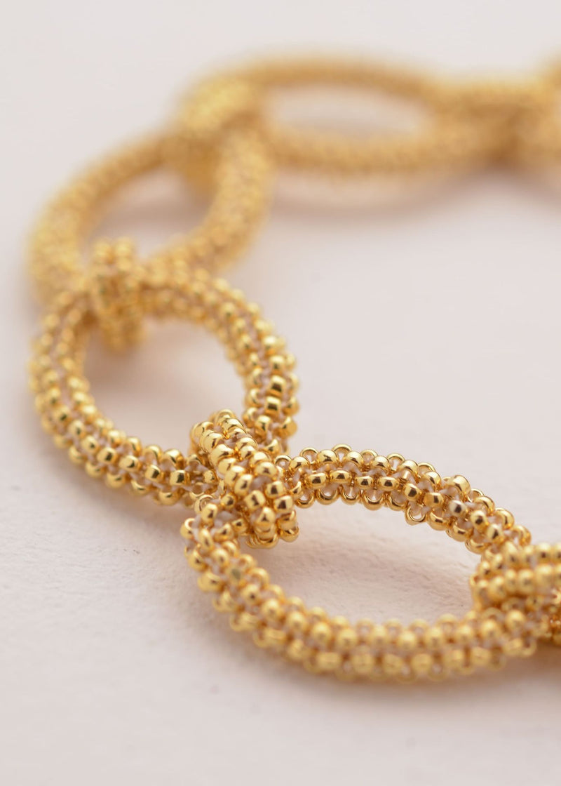 BRAZALETE AROS TAWARI ORO