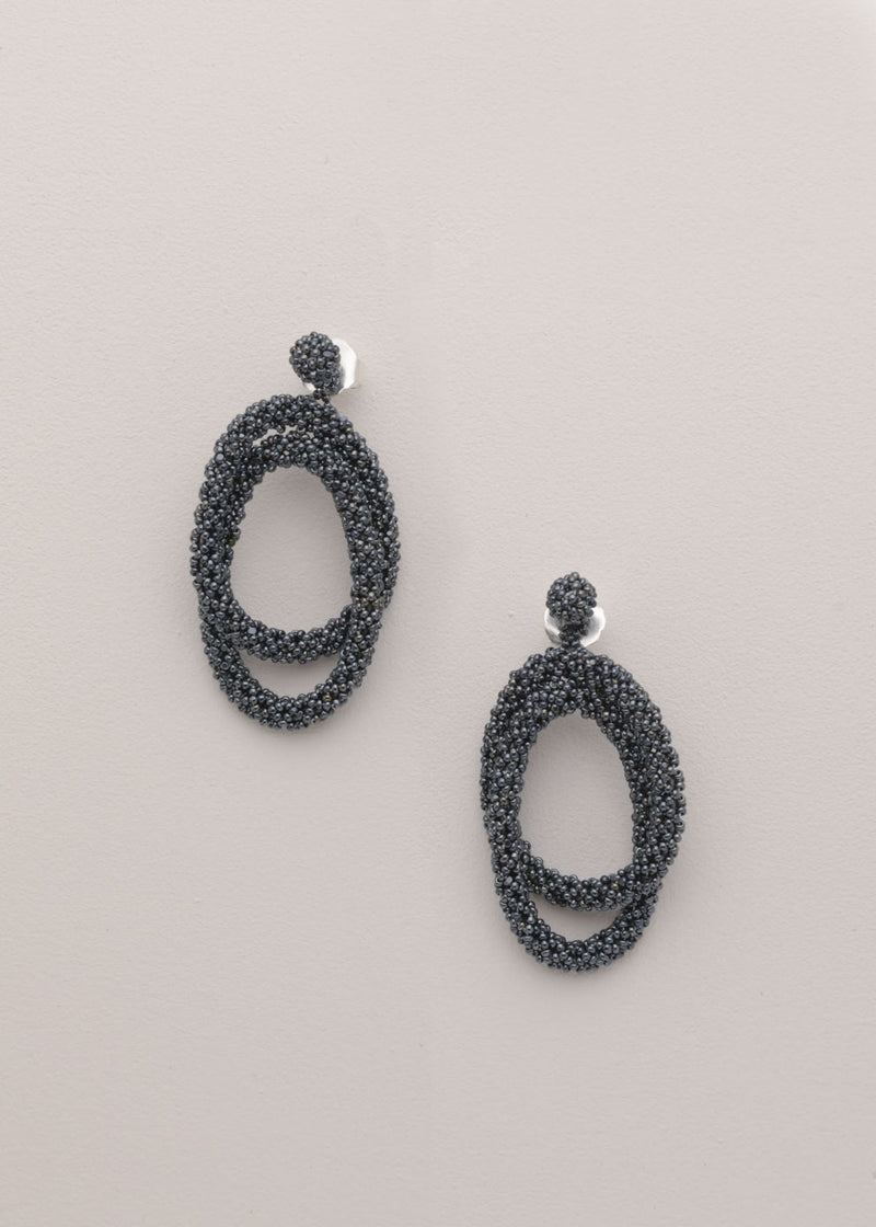 ARETES ITSARI HAIKURI GRIS METALICO