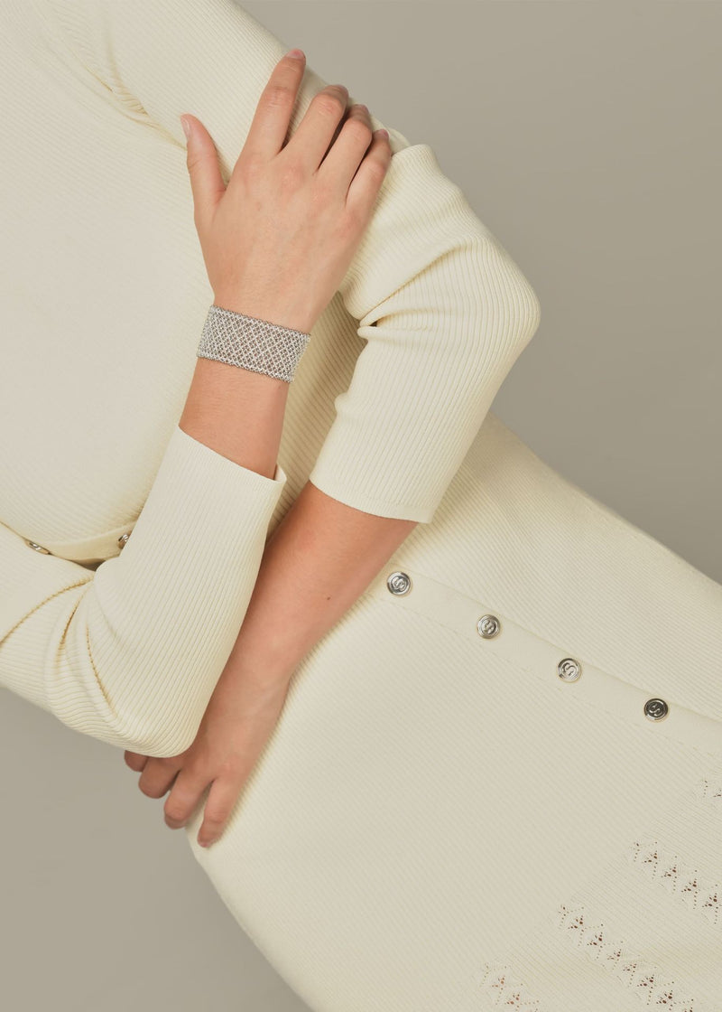 BRAZALETE MARTHA PLATA PLATINO