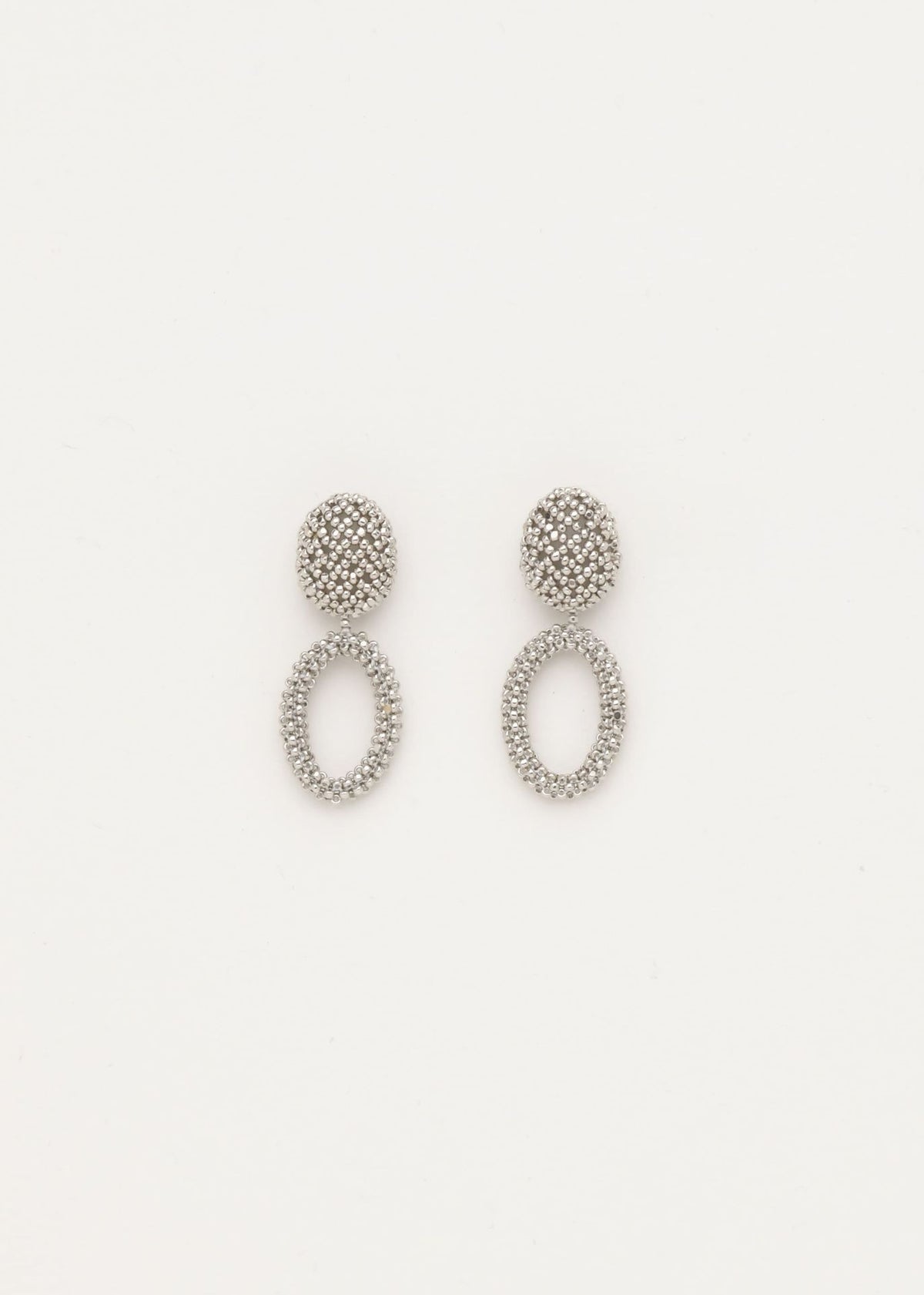 ARETES UN ARO TAWARI PLATINO