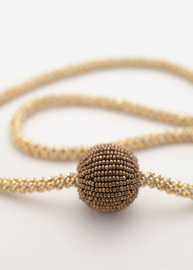 COLLAR VANTA SATEL ORO PLATINO COBRE