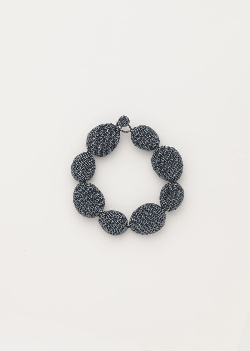 BRAZALETE TAWARI GRIS METALICO