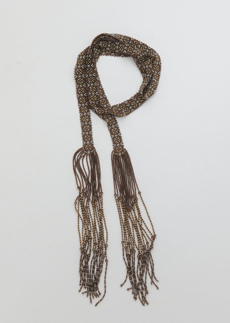 CINTILLA MARTHA ORO PLATINO CAFE TRANSPARENTE