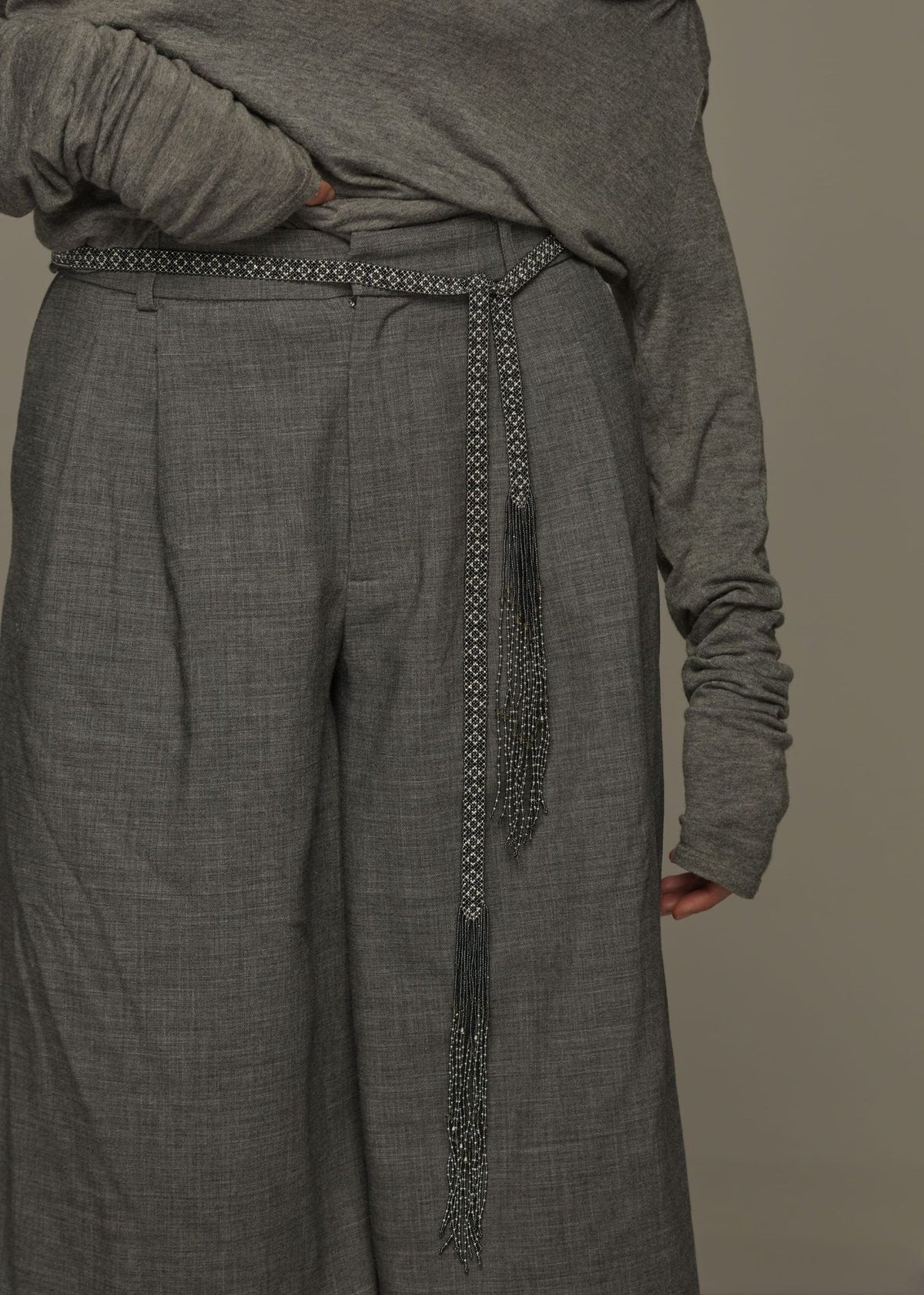 CINTILLA MARTHA PLATA GRIS METALICO