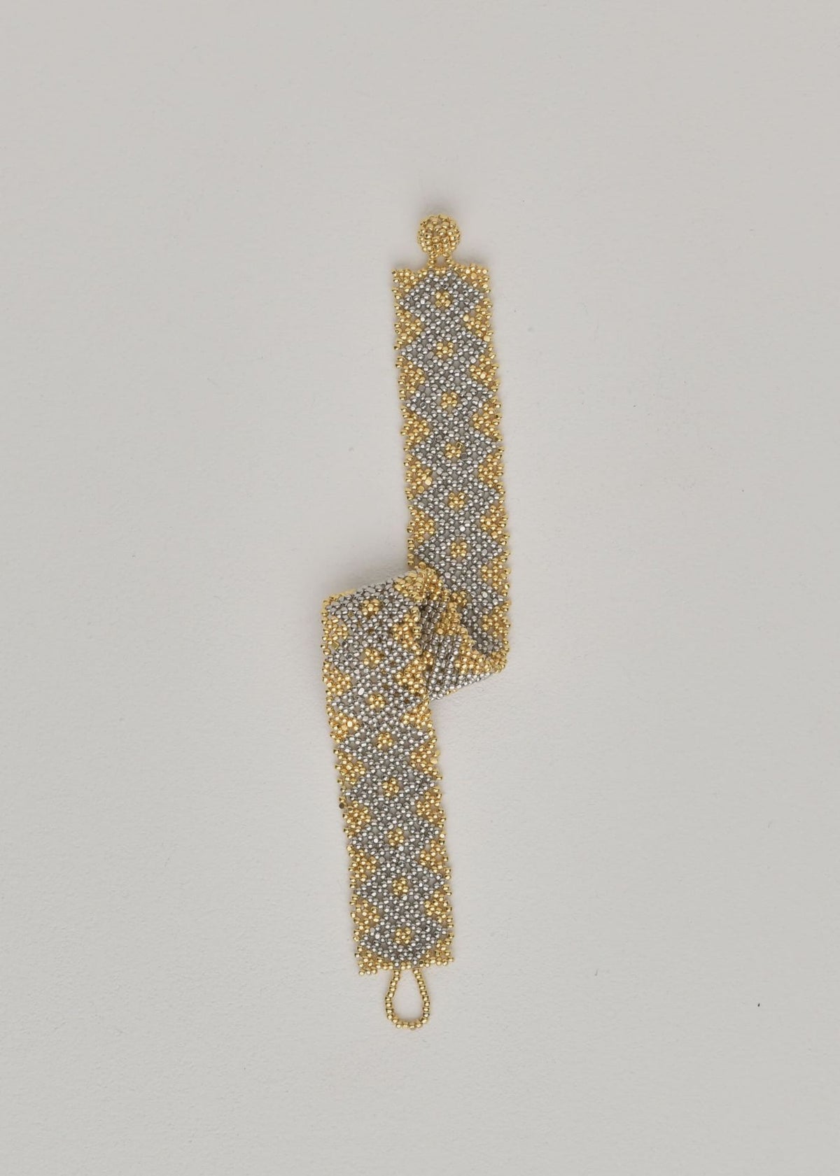 BRAZALETE HUTA MARTHA ORO PLATINO