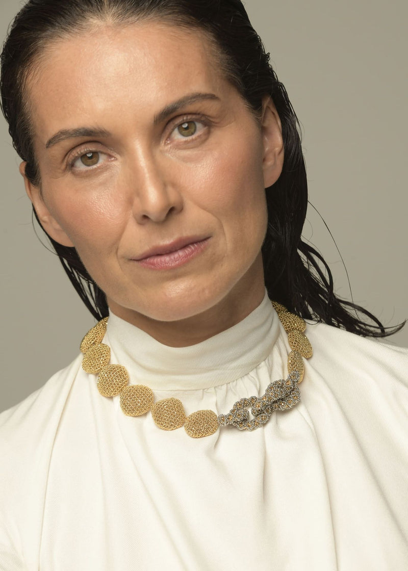 COLLAR UAYE TAWARI ORO PLATINO