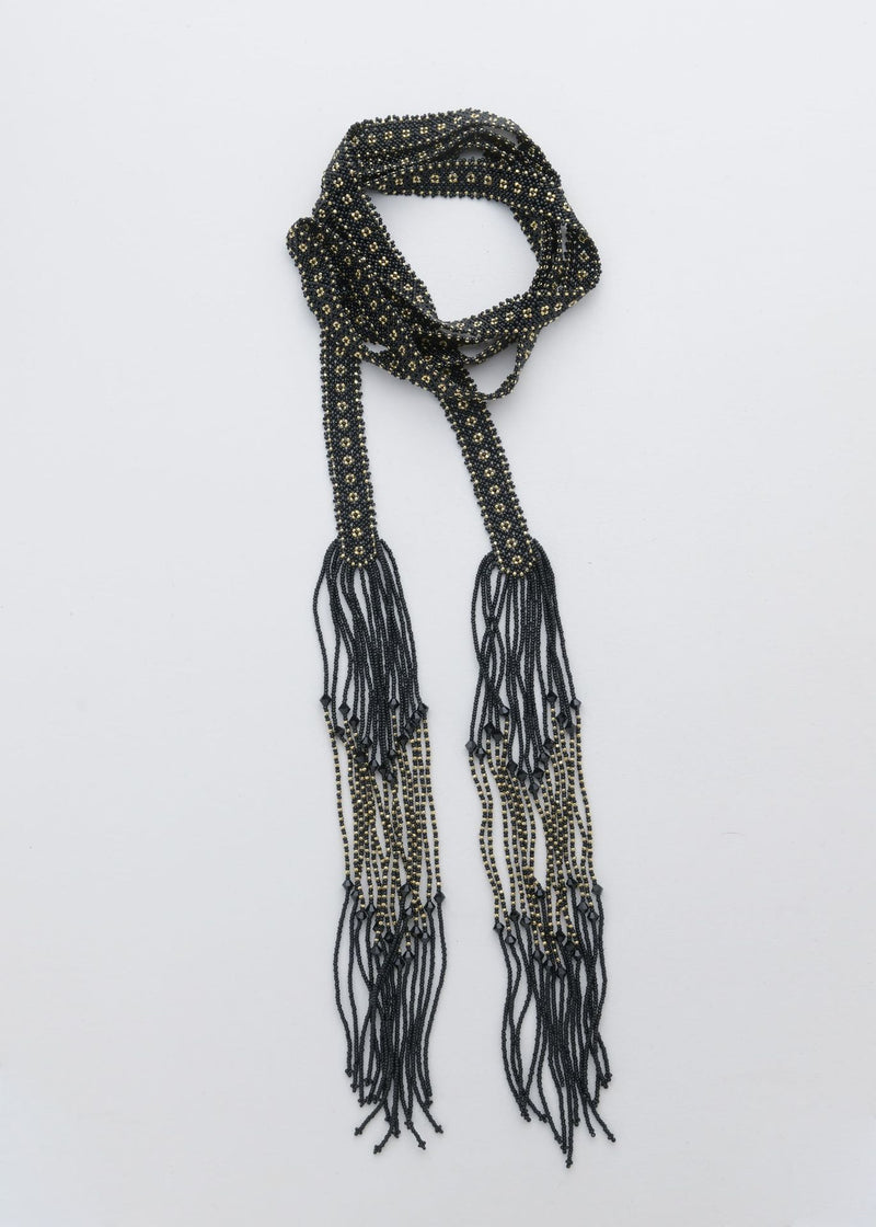 CINTILLA MARTHA ORO NEGRO