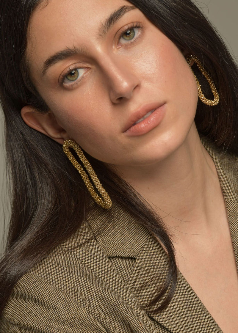 ARETES ASIMETRICOS KIPURI ORO