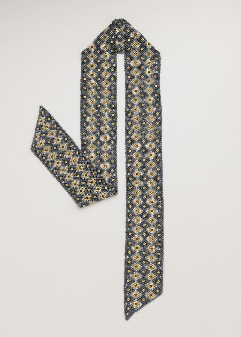 PAÑOLETA ORO PLATINO NEGRO