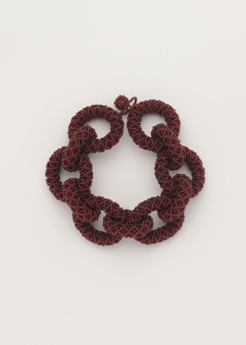 BRAZALETE HAIKA CADENA NAWI ROJO JAMAICA