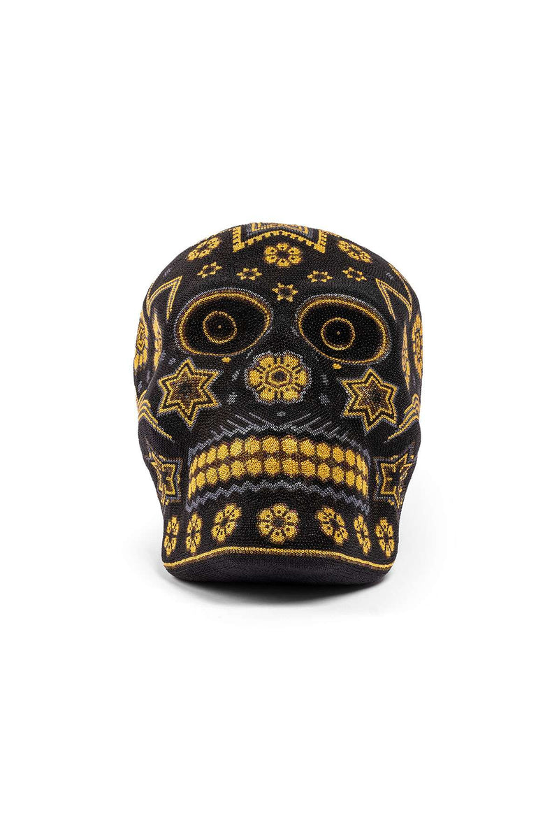 CRÁNEO DORADO NEGRO GRIS METALICO ÁMBAR CREMA APERLADO