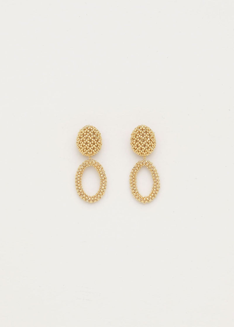 ARETES UN ARO TAWARI ORO