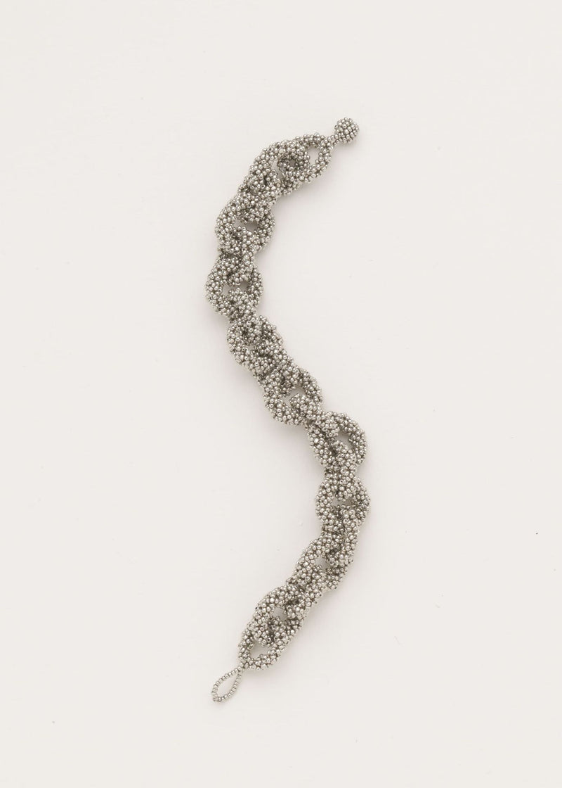 BRAZALETE HUTA CADENA PLATINO