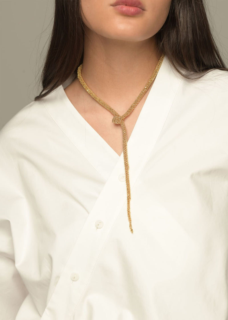 COLLAR SERPIENTE ORO