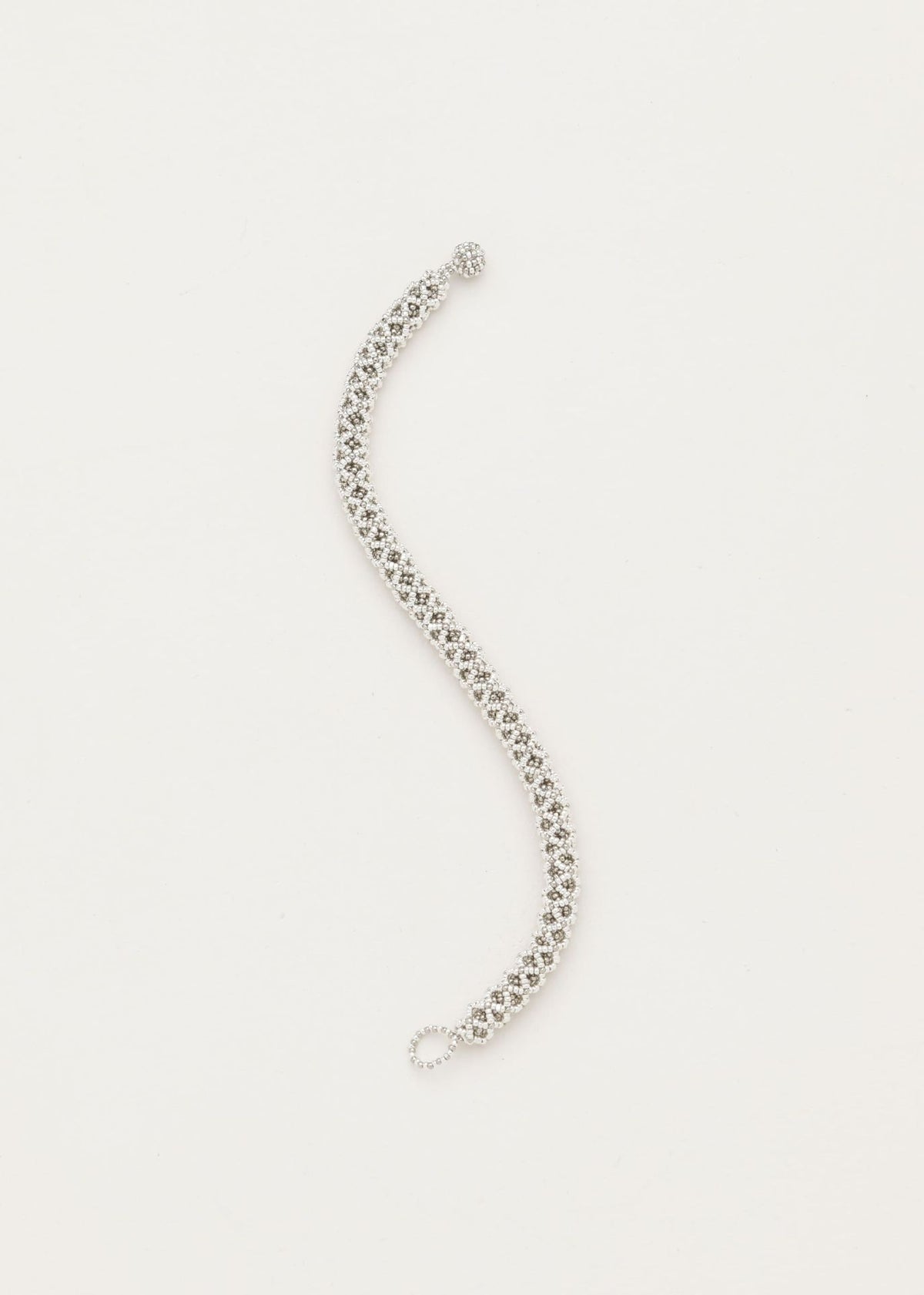 BRAZALETE HUTA SERPIENTE NAWI PLATA PLATINO
