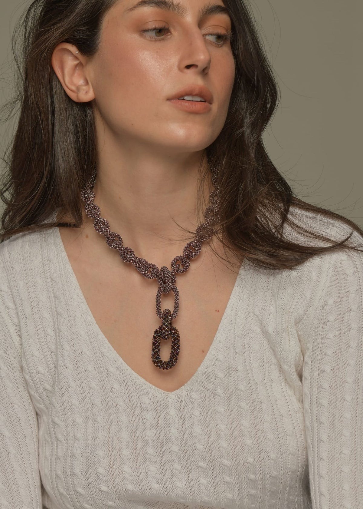 DIJE YUWIYA NAWI PLATINO VINO TG GARNET LUSTRE TOPAZ TORNASOL